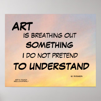 アートが息を吹き込むコレクタープリント ポスター