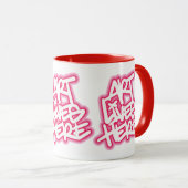 アートが生きるパターン マグカップ (正面右)