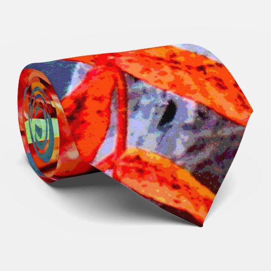 アートでカラフルで明るいSumacは抽象美術を残します ネクタイ (ロール)