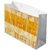 アートで抽象的なスタイル ラージペーパーバッグ (裏面アングル)