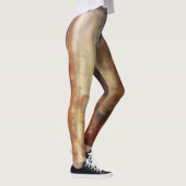 アートで抽象的なレギング レギンス (右)