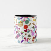 アートとクラフトツートーンコーヒーマグ ツートーンマグカップ (中央)