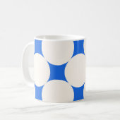 🖌️アートとコーヒー：ポルカパターンマグカップ コーヒーマグカップ (正面左)