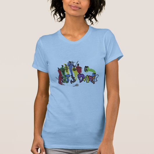 アートとダンスTシャツ Tシャツ (正面)