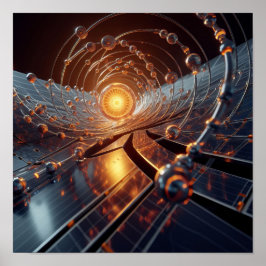 アートとテクノロジーと電源の融合 ポスター