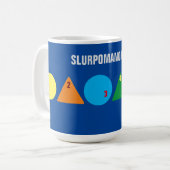 アートとデザインのマグカップ コーヒーマグカップ (正面左)