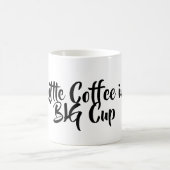 アートとデザインのマグカップ コーヒーマグカップ (中央)