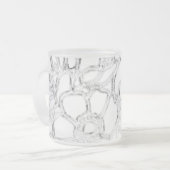 アートとデザインマグカップ フロストグラスマグカップ (正面左)