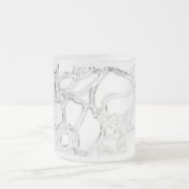 アートとデザインマグカップ フロストグラスマグカップ (中央)