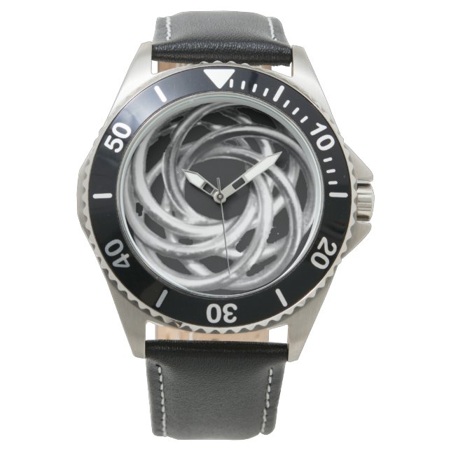 アートとデザインマンズウォッチ 腕時計 (正面)