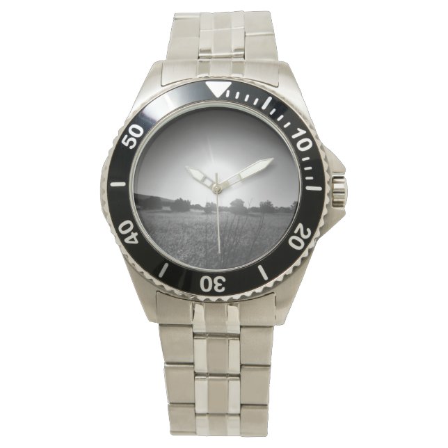 アートとデザインマンズウォッチ 腕時計 (正面)