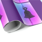 アートとデザイン結婚のギフトラップ ラッピングペーパー (ロールコーナー)