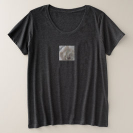 アートとデザイン レディース プラスサイズTシャツ