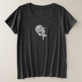アートとデザイン レディース プラスサイズTシャツ
