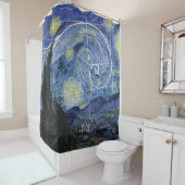  アートと数学の出会い，ヴァン・ゴッホとフィボナッチの切り札 シャワーカーテン (インサイチュ)