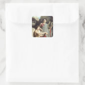 アートと文学のアートワーク スクエアシール (バッグ)