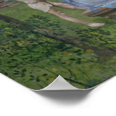 アートと自然の間， 1890 ポスター (角)