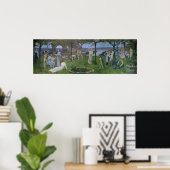 アートと自然の間， 1890 ポスター (ホームオフィス)