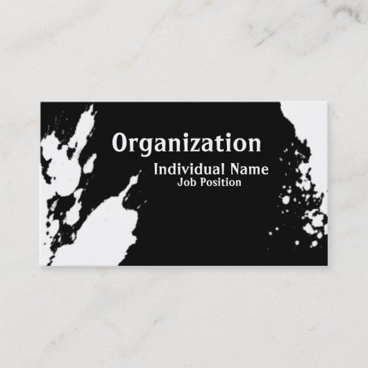 アートなインク 名刺 (正面)