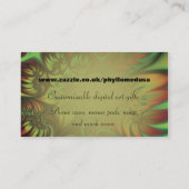 アートなカード 名刺 (裏面)