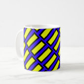 アートなデザインのマグ コーヒーマグカップ (正面左)