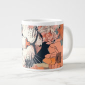 アートなネコ ジャンボコーヒーマグカップ (正面右)