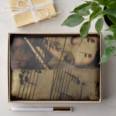 アートなバイオリン音楽 薄葉紙 (ギフト)