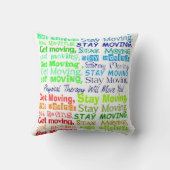 アートなフィジカルセラピーの枕 クッション (裏面)