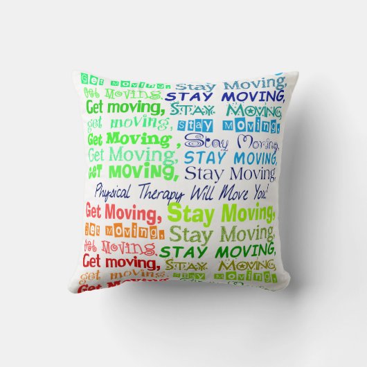 アートなフィジカルセラピーの枕 クッション (裏面)