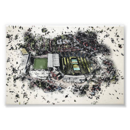 アートなリーズクリケットスタジアム, ヨークシャー フォトプリント