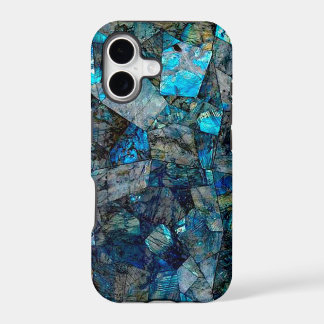 アートな曹灰長石の抽象芸術の宝石のiPhone 5/5sの場合