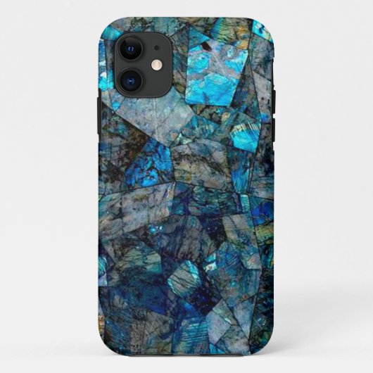 アートな曹灰長石の抽象芸術の宝石のiPhone 5/5sの場合 Case-Mate iPhoneケース (裏面)