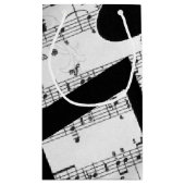 アートな楽譜 スモールペーパーバッグ (裏面)