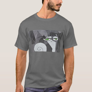 アートな泡立ったワイシャツ Tシャツ
