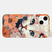 アートな猫 Case-Mate iPhoneケース (裏面 (横))