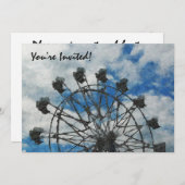 アートな観覧車 招待状 (正面/裏面)
