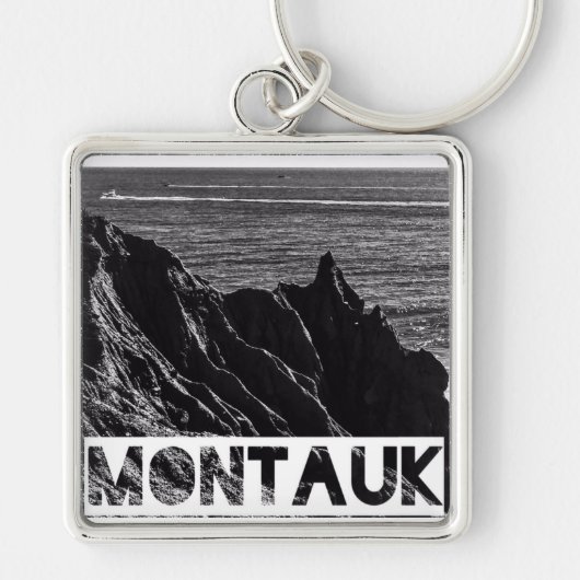 アートなmontaukのkeychain キーホルダー (正面)