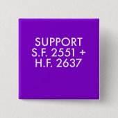 アートに投票！ 缶バッジ (正面)