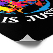 アートのない地球はEHだ ポスター (角)