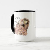 アートのない地球はEH、おもしろい引用文 マグカップ (正面左)