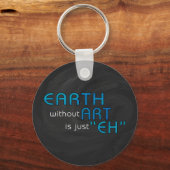 アートのない地球 キーホルダー (正面)