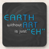 アートのない地球 コースター (正面)