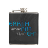 アートのない地球 フラスク (正面)