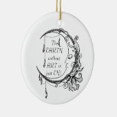 アートのない地球EH感動的引用文 セラミックオーナメント (右)