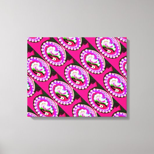 アートのエコー キャンバスプリント (正面)