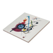 アートのエッセンス – Violet by Wassily Kandinsky タイル (側面)