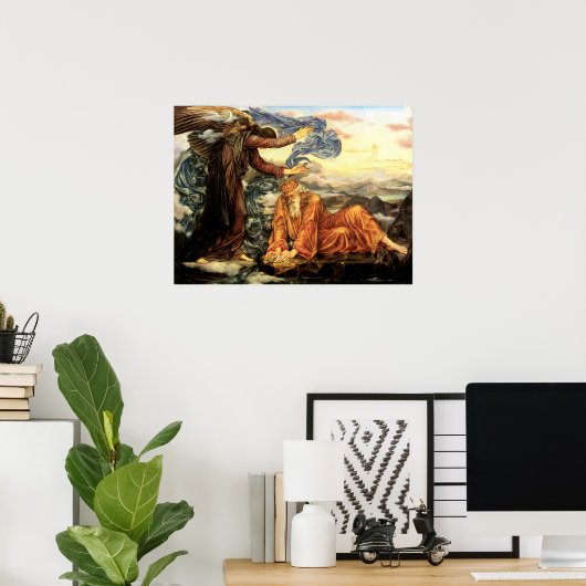 アートのエブリン・ド・モーガンビクトリアンが地球に ポスター (ホームオフィス)