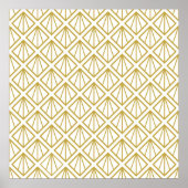 アートのデコ背景。アート,デコ,パターン,ヴィンテージ, ポスター (正面)