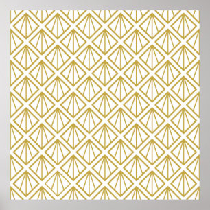 アートのデコ背景。アート，デコ，パターン，ヴィンテージ, ポスター