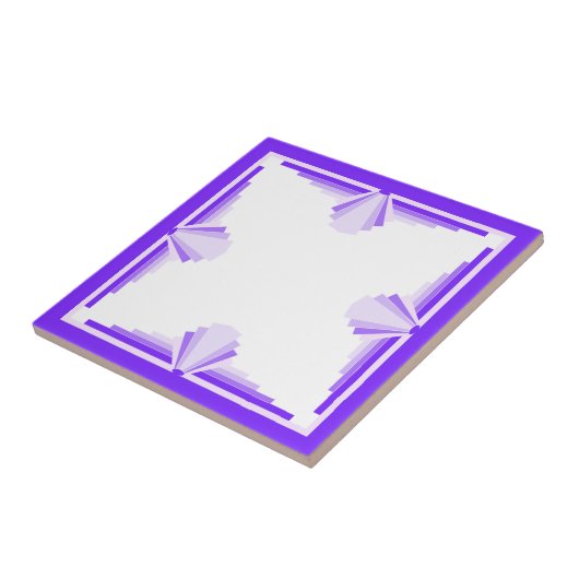 アートのデコ要素の深いと軽いプリン タイル (側面)